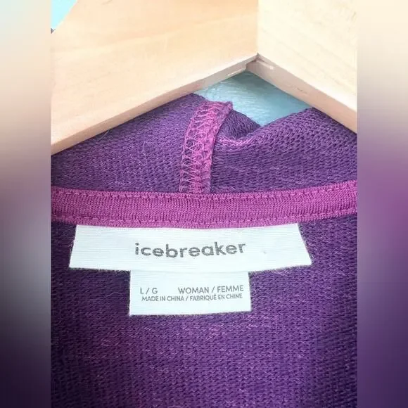 Icebreaker Large Women's Hoodie - Picture 3 of 9